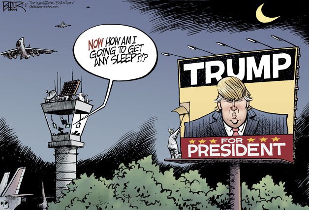 Today's cartoon is by Nate Beeler