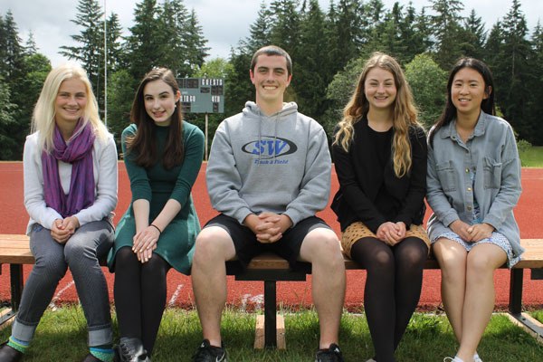 South Whidbey High School’s five valedictorians