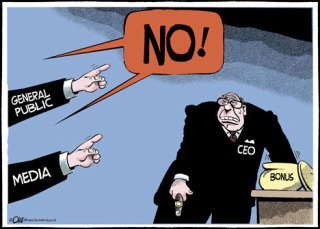 Today's cartoon is by Olle Johansson of Sweden.