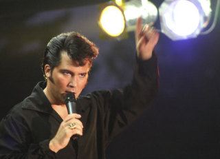 Danny Vernon's 'The Illusion of Elvis' show played to a huge and appreciative crowd on Friday night at the Island County Fair.