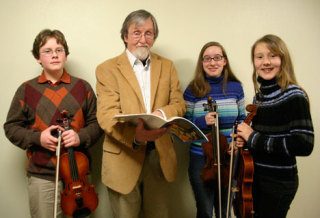 Violinist Kalob Tatum