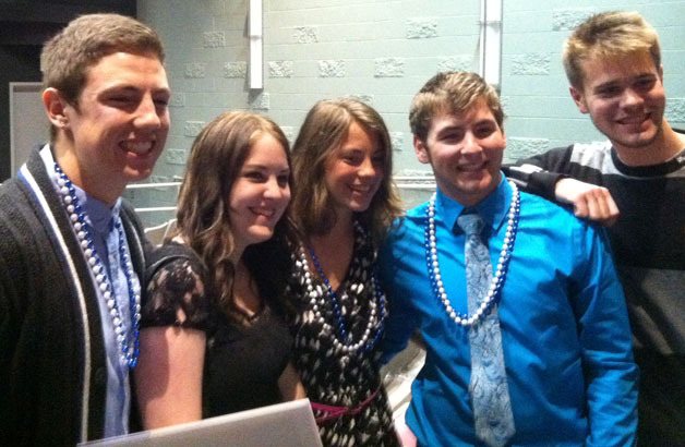 South Whidbey High School seniors Josh Bishop