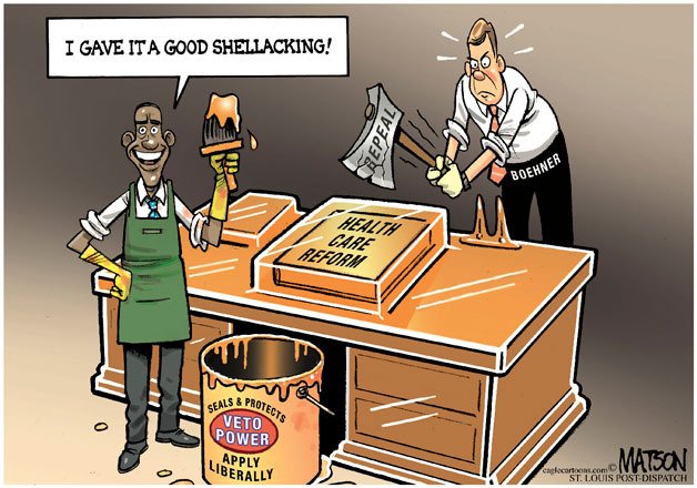 Today's cartoon is by RJ Matson