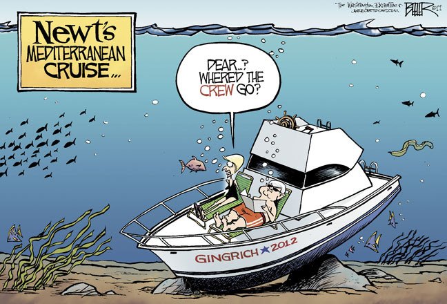 Today's cartoon is by  Nate Beeler