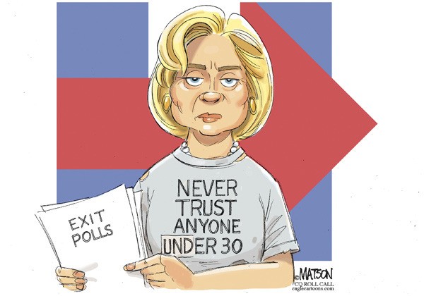 Today's cartoon for Thursday, March 17, 2016