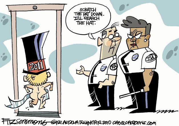 Today's cartoon is by David Fitzsimmons