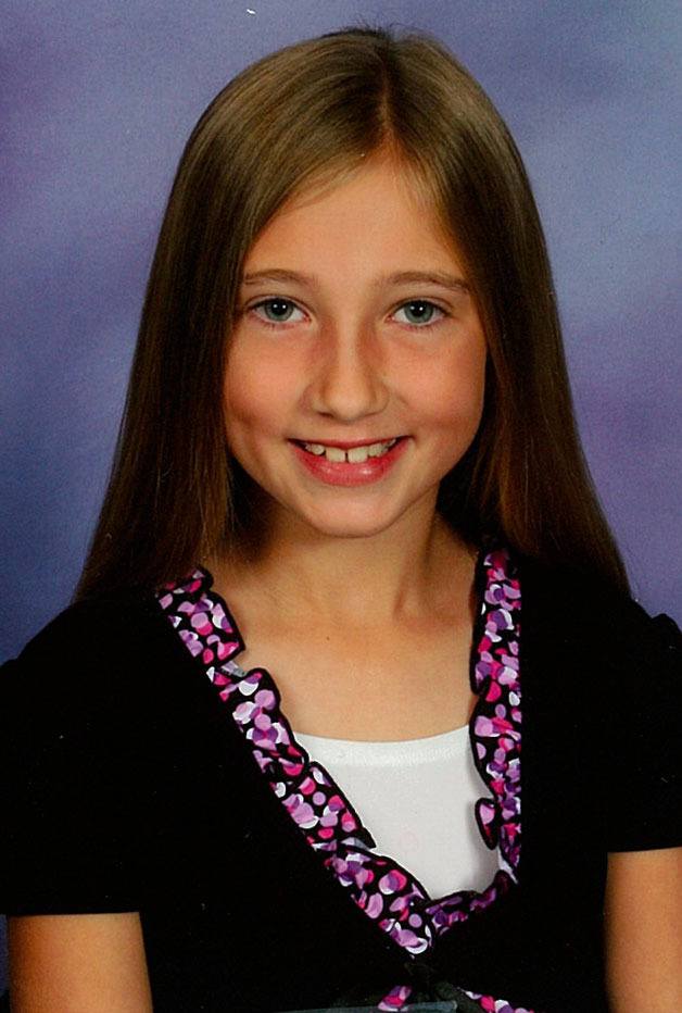 Grace Ann Lucas is the winning artist in this year's contest for designing the Maxwelton Parade button.