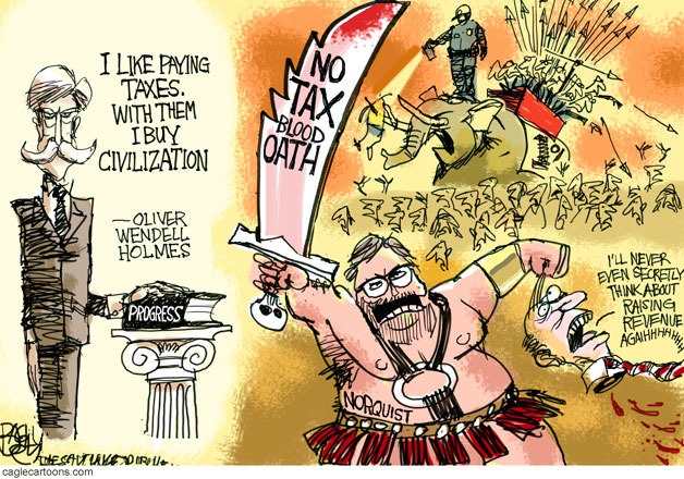 Today's cartoon is by Pat Bagley