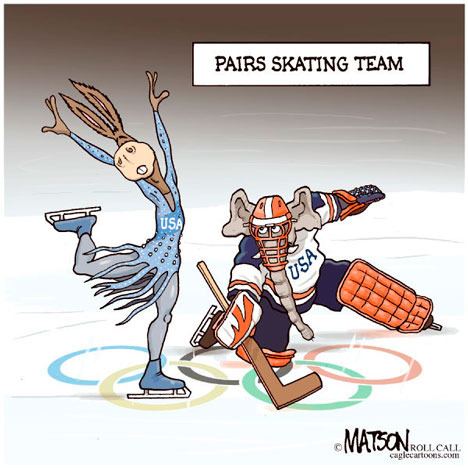 Today's cartoon is by RJ Matson