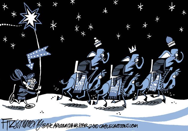 Today's cartoon is by David Fitzsimmons