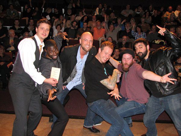 Comedians pose after their sets at the Seattle International Comedy Competition in 2014 at Whidbey Island Center for the Arts. The series returns next Saturday