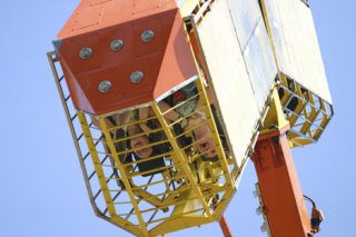 Two girls scream during an exciting ride on the carnival midway at this year's Island County Fair. Fair officials expect revenues from the 2008 fair to top 2007 receipts.