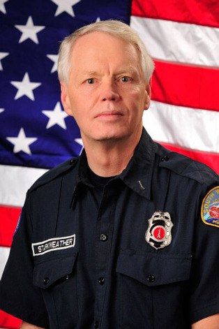 Ken Starkweather volunteers as a South Whidbey Fire/EMS volunteer firefighter after a career with Dow Chemical.