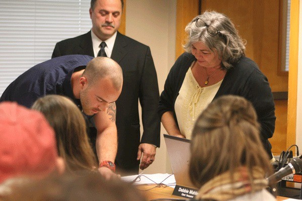 Mason Shoudy and Don Lauer