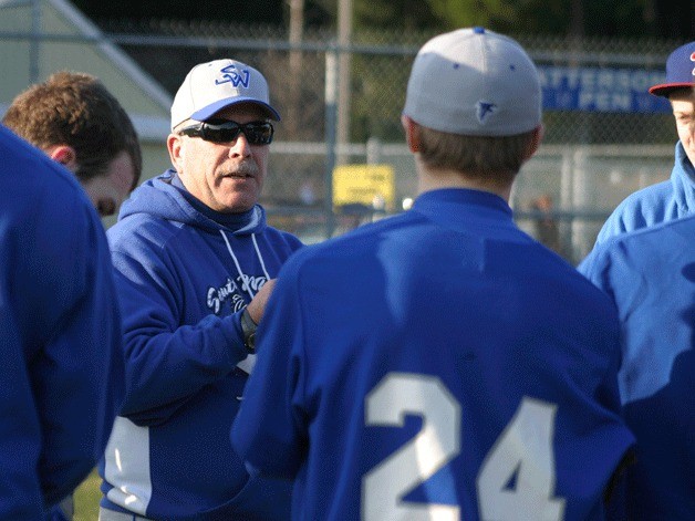 Dave Guetlin has stepped down as the coach of the Falcon baseball team.