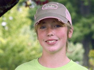 Emily Bain of Oak Harbor is the grand champion winner of the 2008 4-H pie contest at the Island County Fair.
