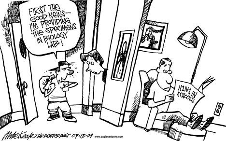 Today's cartoon is by Mike Keefe of The Denver Post.