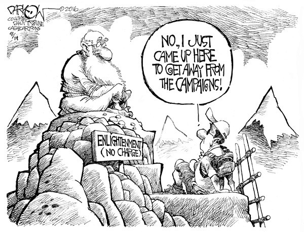 Today's cartoon for Friday, Aug. 12, 2016