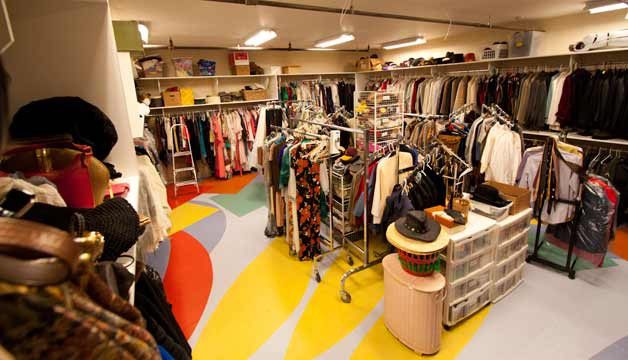 A new dressing room was built as part of the recently completed Stage Two at Whidbey Island Center for the Arts.