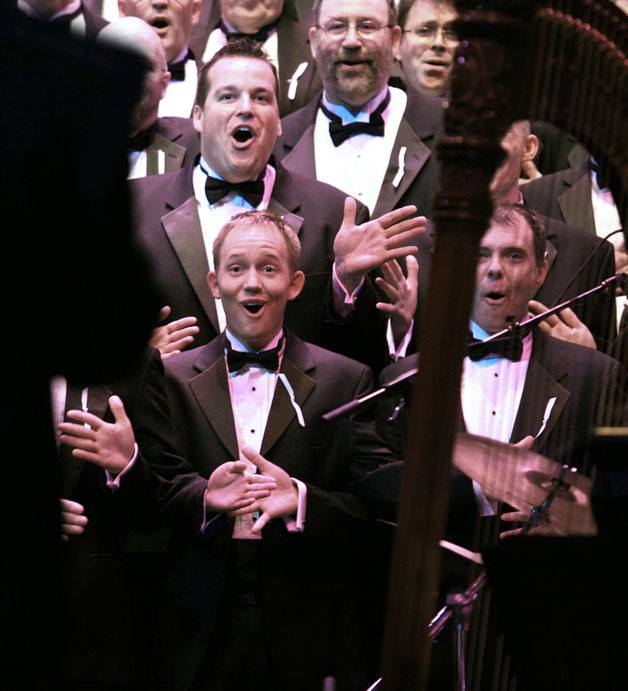 The Seattle Men's Chorus will join the Seattle Women's Chorus in a benefit for CADA at South Whidbey High School on June 4.