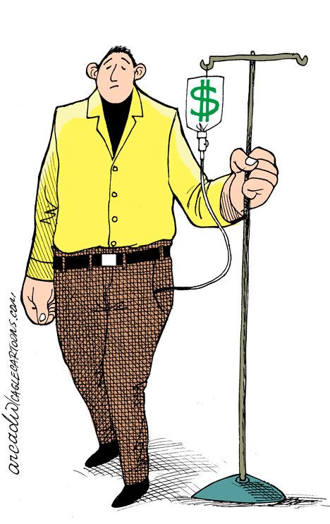 Today's cartoon is by Arcadio Esquivel