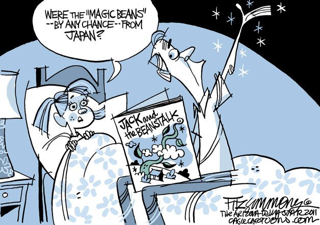 Today's cartoon is by David Fitzsimmons