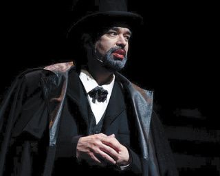 Rob Prosch plays Judge Turpin in the Whidbey Island Center for the Arts recent production of “Sweeney Todd.” Prosch was named director of the new Conservatory Choir at WICA.