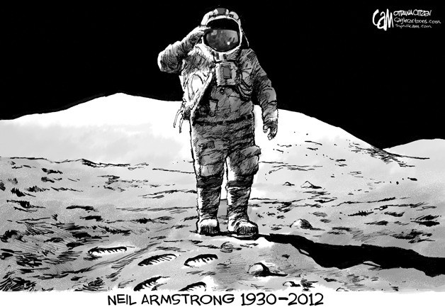 Cameron Cardow pays tribute to Neil Armstrong