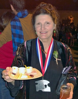 Lynn Swanson samples award-winning food and beverages from around the Northwest. Swanson