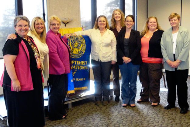 Receiving grants from Soroptimist International of South Whidbey were Kathleen Pavin