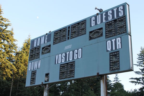 The South Whidbey School District will soon be replacing three-decade-old scoreboards at South Whidbey High School’s football field and main gymnasium.