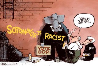 Today's cartoon is by Nate Beeler