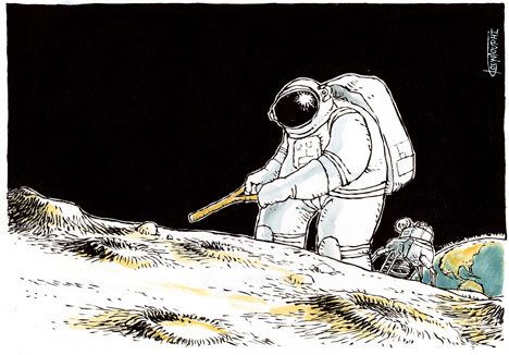 Today's cartoon is by Michael Kountouris