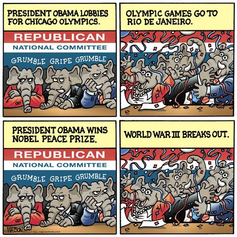 Today's cartoon is by RJ Matson of Roll Call.