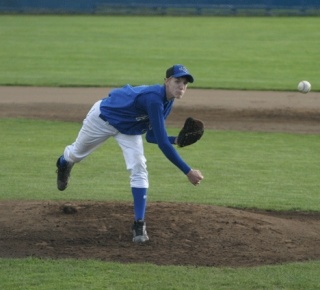 Falcon pitcher Jon Adams leads a solid South Whidbey pitching staff