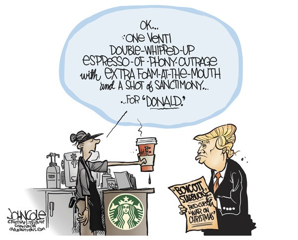Today's cartoon for Saturday, Nov. 14, 2015