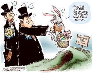 Today's cartoon is by John Cole