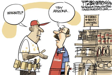 Today's cartoon is by David Fitzsimmons