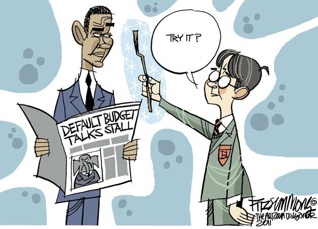 Today's cartoon is by David Fitzsimmons