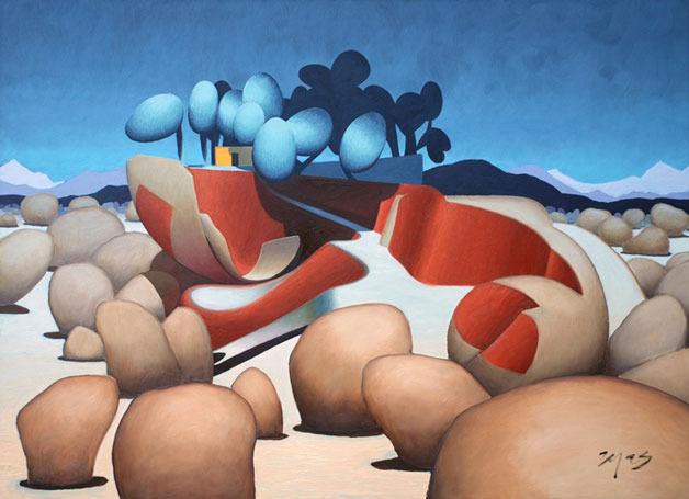 'Well at Table Rock' by Mark Skullerud is among the artworks to be featured at the 2011 'Whidbey Regional Art Show and Exhibit” on Saturday