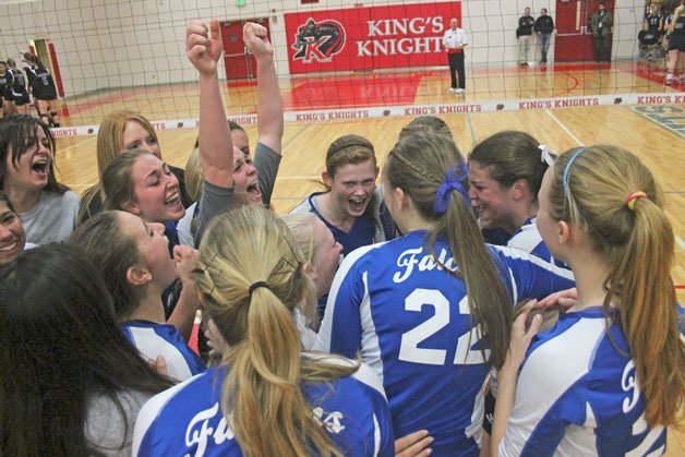 Falcons bound for state | Volleyball bests Nooksack Valley