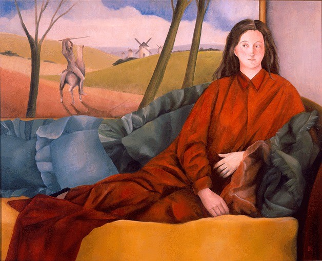 Roosje Penfold's “Don Quichote Dulcinea” reflects the fairy tale quality of much of her work.