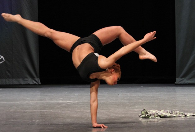 Melyssa Smith dances her self-choreographed solo “Take It All.”