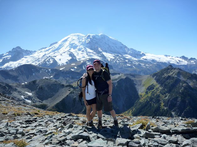 Mark Heggenes and Victoria Lim will join hands in marriage in August atop a mountain near Leavenworth.