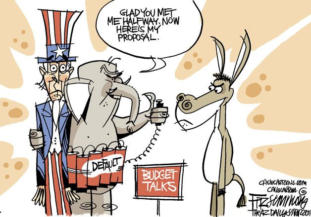 Today's cartoon is by David Fitzsimmons