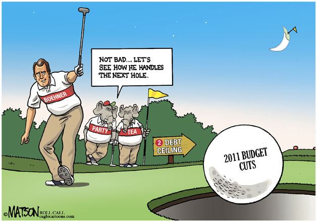 Today's cartoon is by RJ Matson