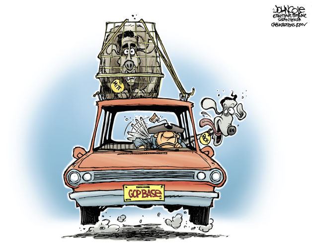 Today's cartoon is by John Cole