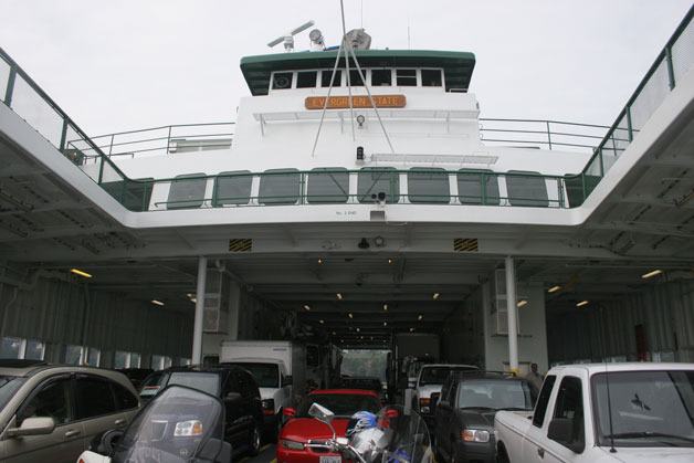 The ferry M/V Evergreen State