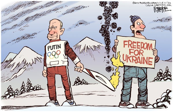 Today's Cartoon for Saturday, Feb. 22, 2014