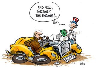 Today's cartoon is by Frederick Deligne of Nice-Matin